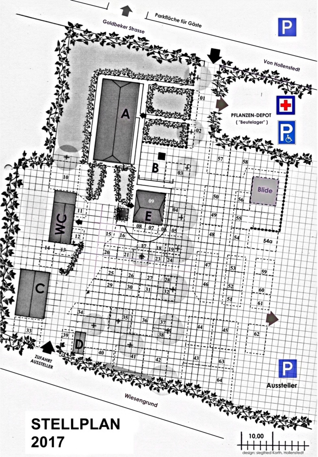 2017 Lageplan Aussteller